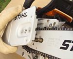 Боковое устройство натяжения цепи stihl фото пилы