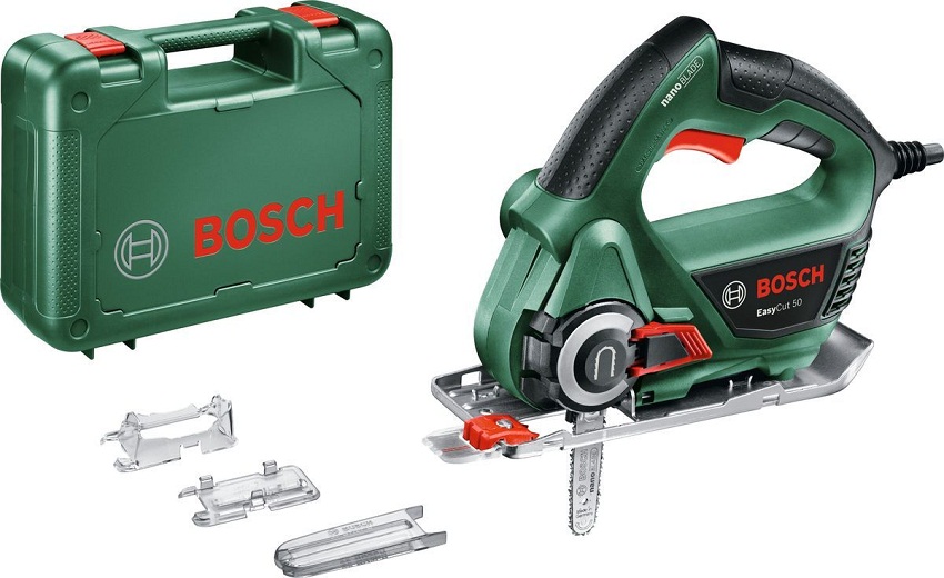 Bosch EasyCut 50 - цепная мини-пила или новый электролобзик?