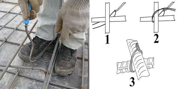 Крюк для вязки арматуры и порядок работы с ним