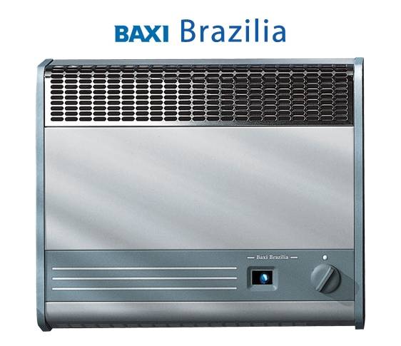 как выбрать газовый котел для отопления Газовый конвектор Baxi Brazilia