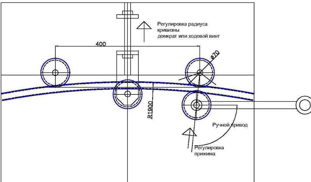 Самодельный трубогиб