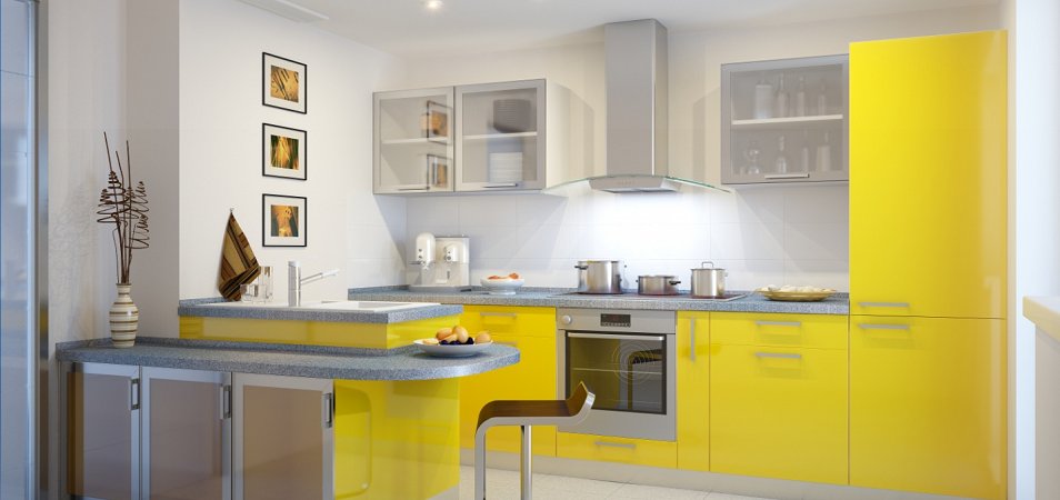 Дизайн кухни желтого цвета: подборка лучших вариантов с фото - Ремесленник